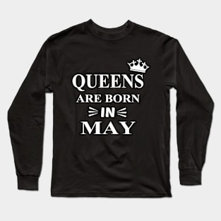 May Queen Long Sleeve T-Shirt